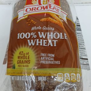 Oroweat 100% Whole Wheat Bread 680GM