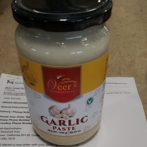 Veer Garlic Paste 750GM
